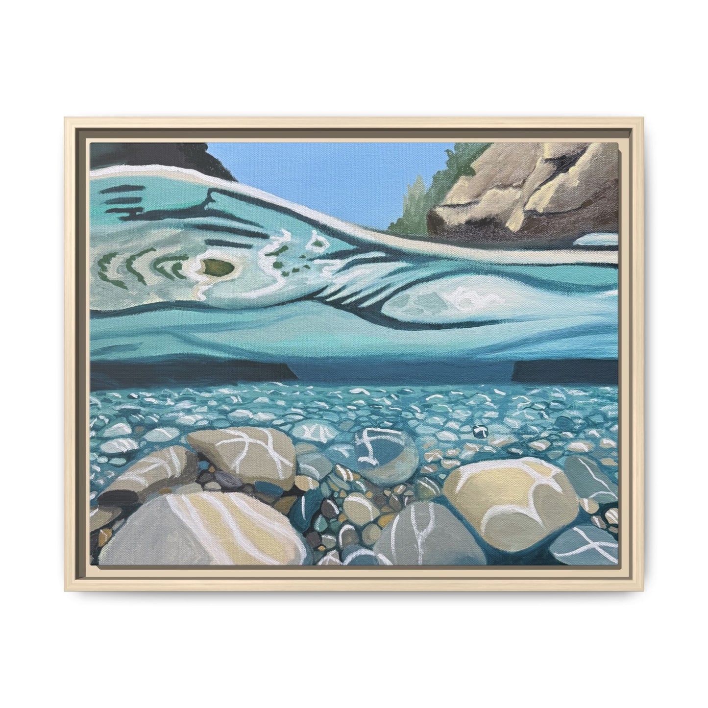 Breathing Under Water - Art Print