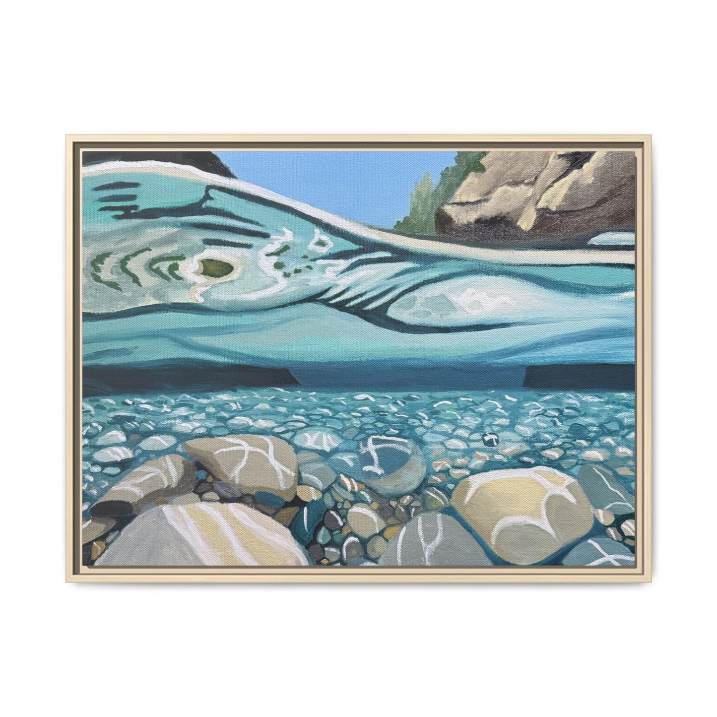 Breathing Under Water - Art Print