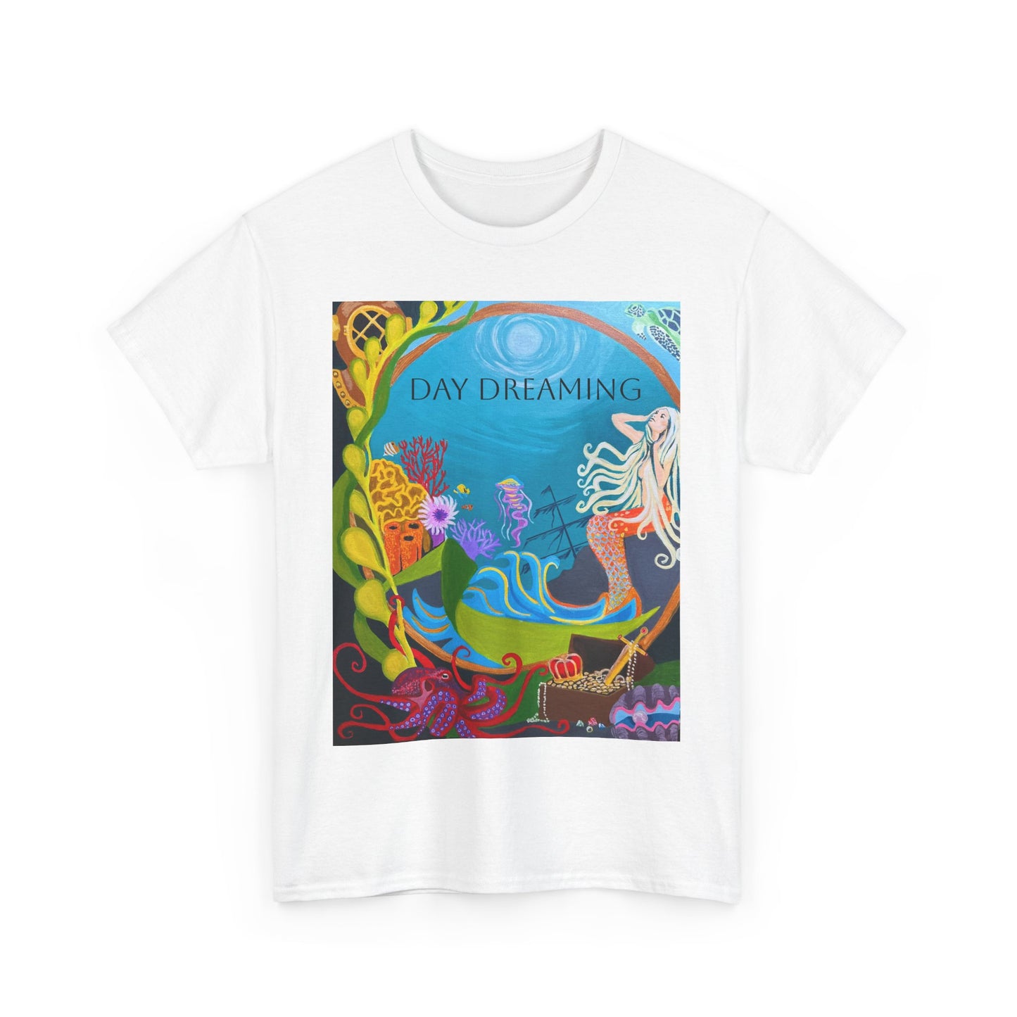 "Day Dreaming" Unisex Heavy Cotton Tee