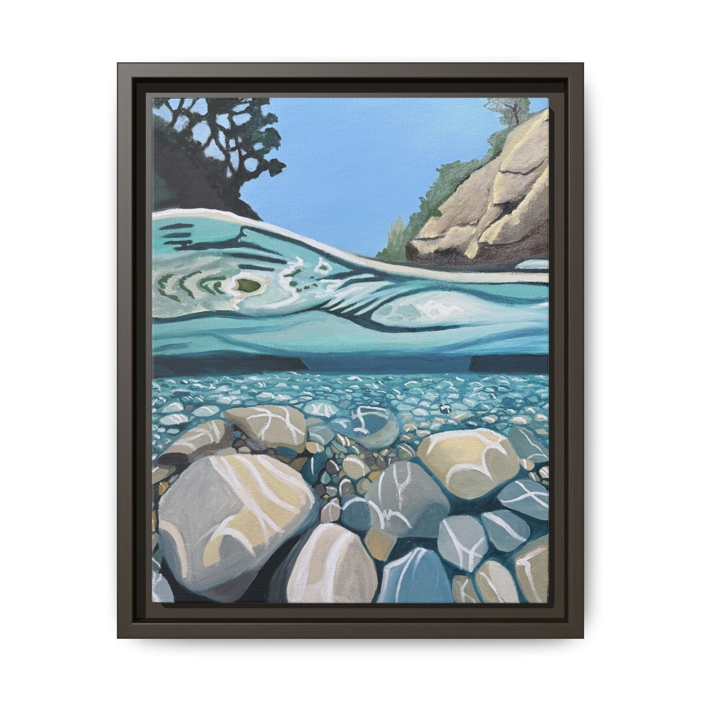 Breathing Under Water - Art Print