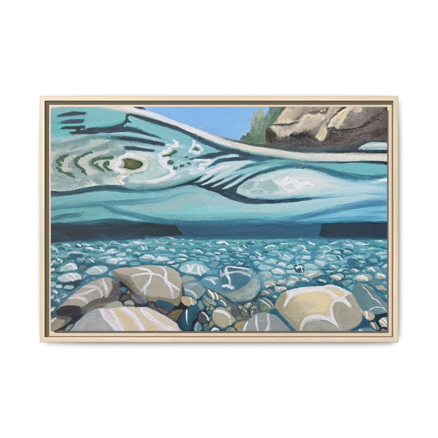 Breathing Under Water - Art Print