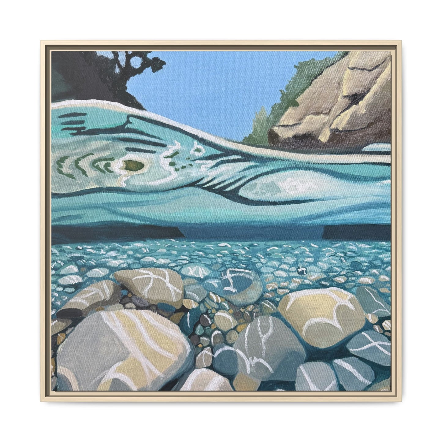 Breathing Under Water - Art Print