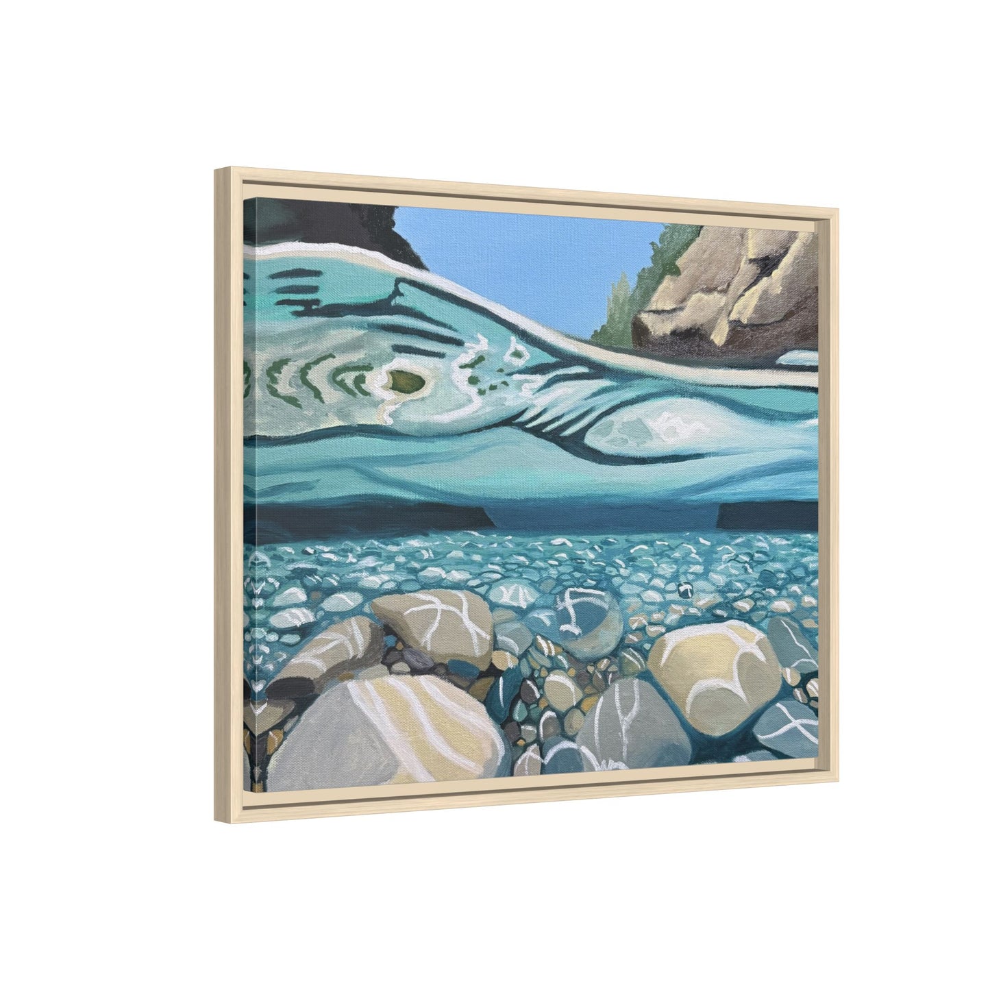 Breathing Under Water - Art Print
