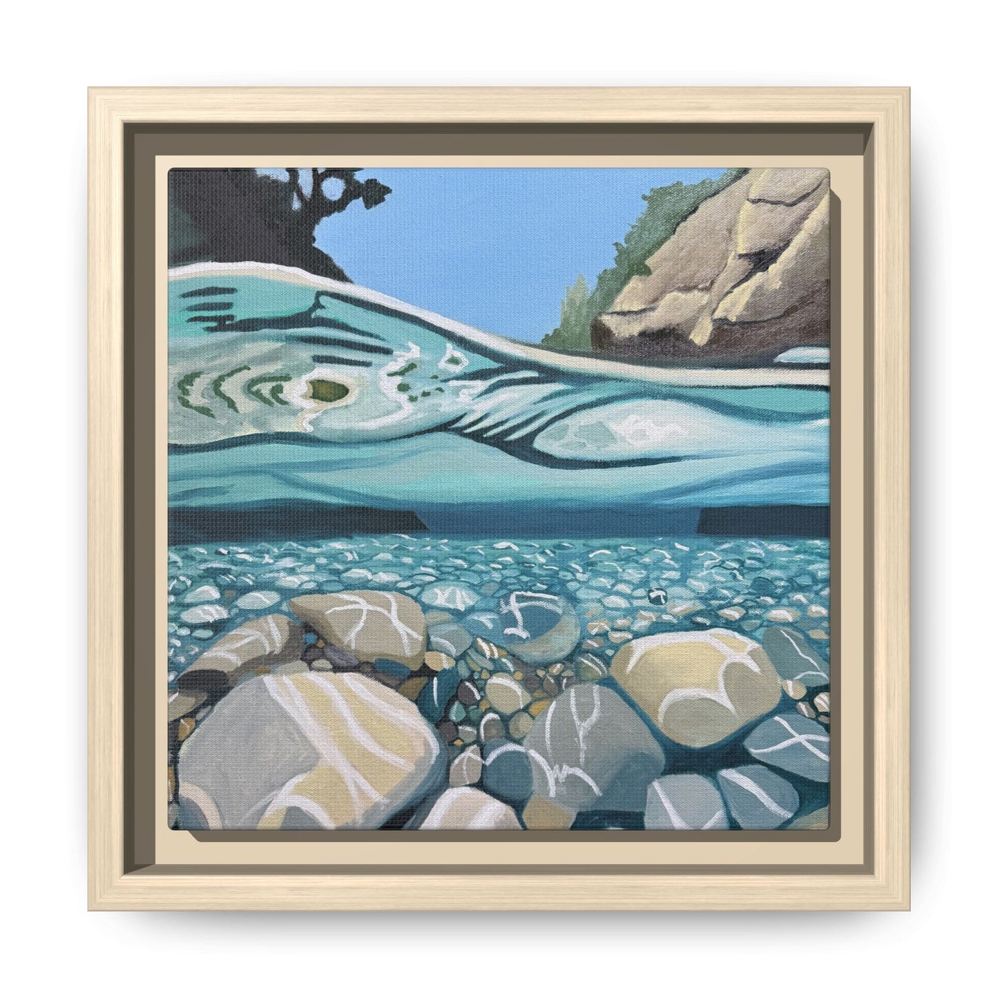 Breathing Under Water - Art Print