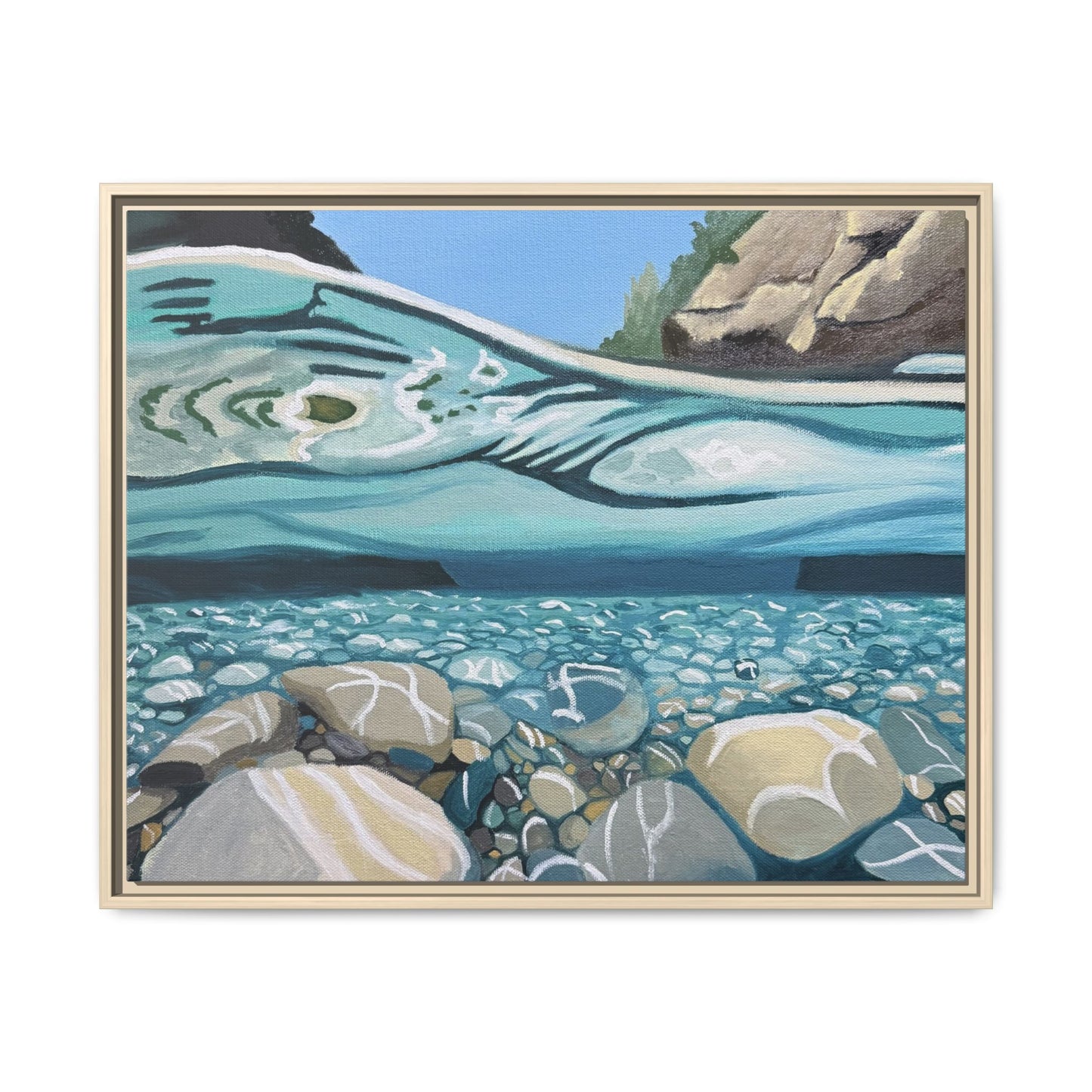 Breathing Under Water - Art Print