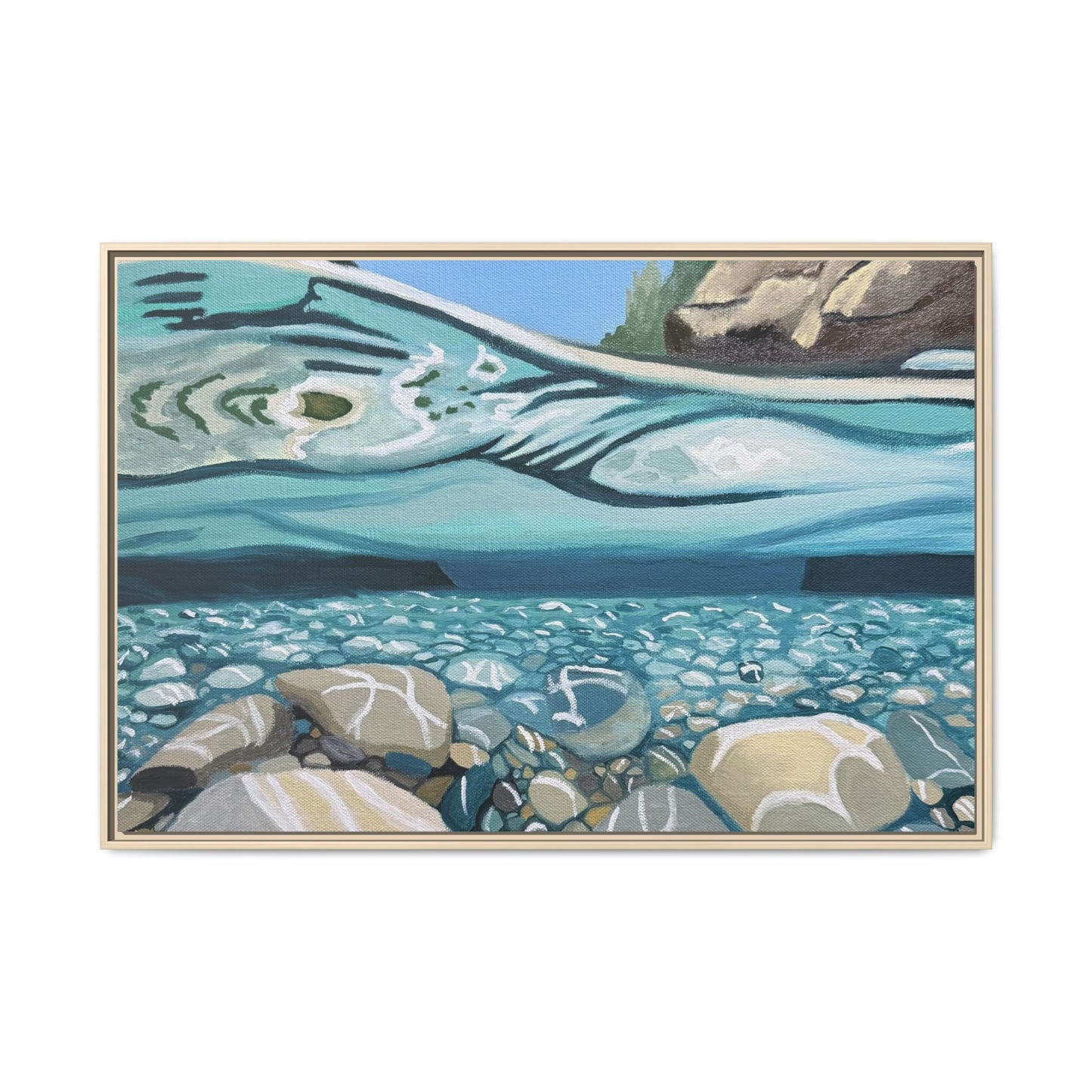 Breathing Under Water - Art Print