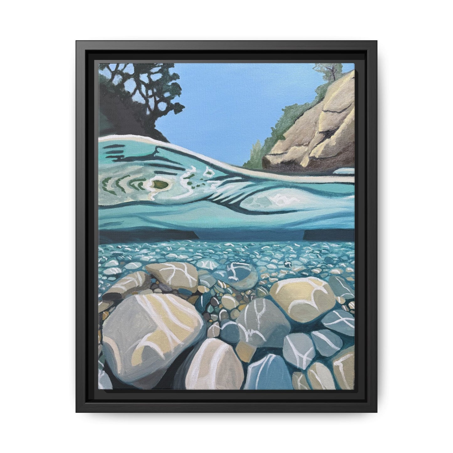 Breathing Under Water - Art Print