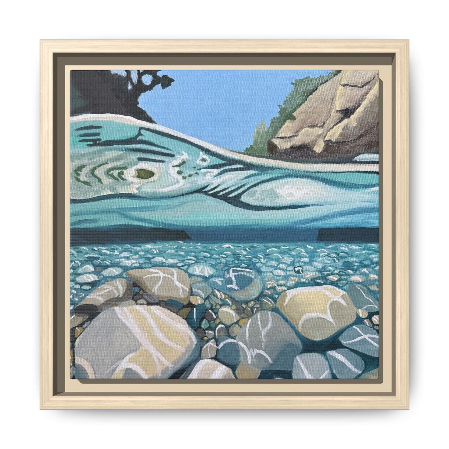 Breathing Under Water - Art Print
