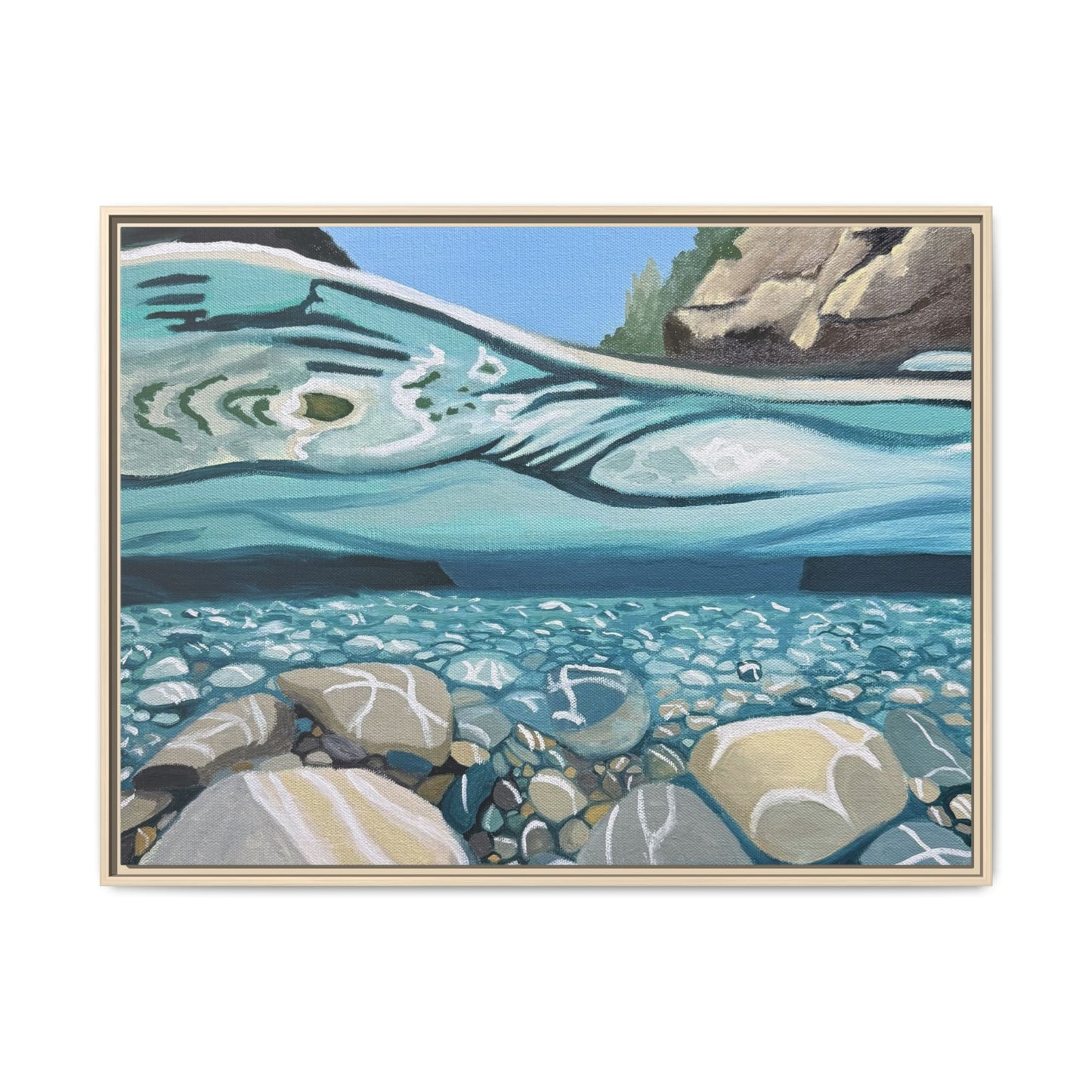 Breathing Under Water - Art Print