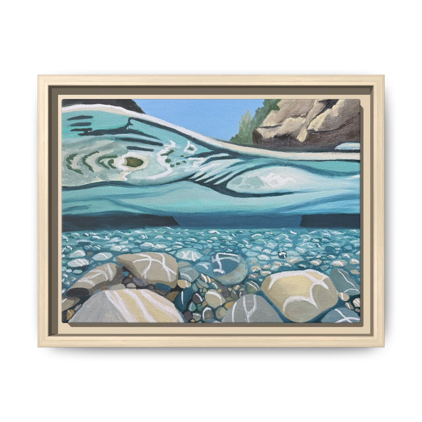 Breathing Under Water - Art Print