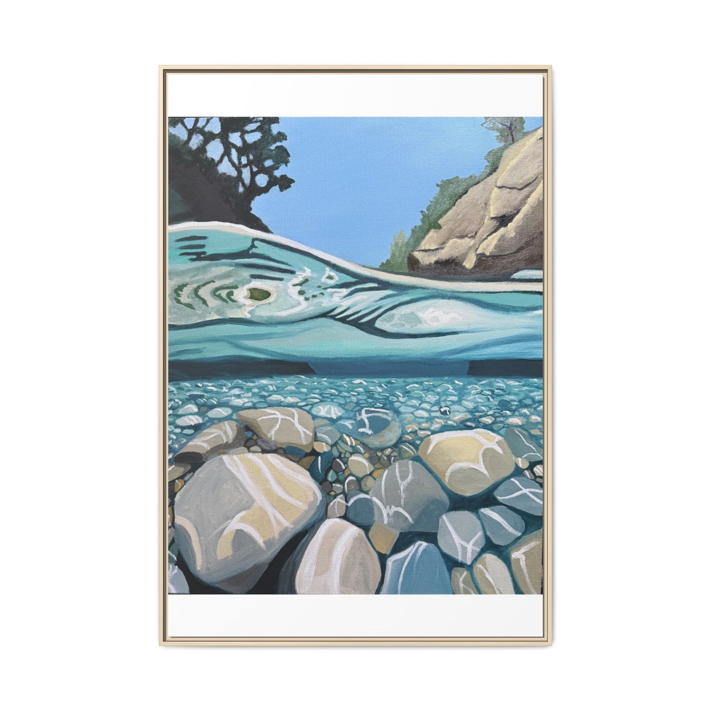 Breathing Under Water - Art Print