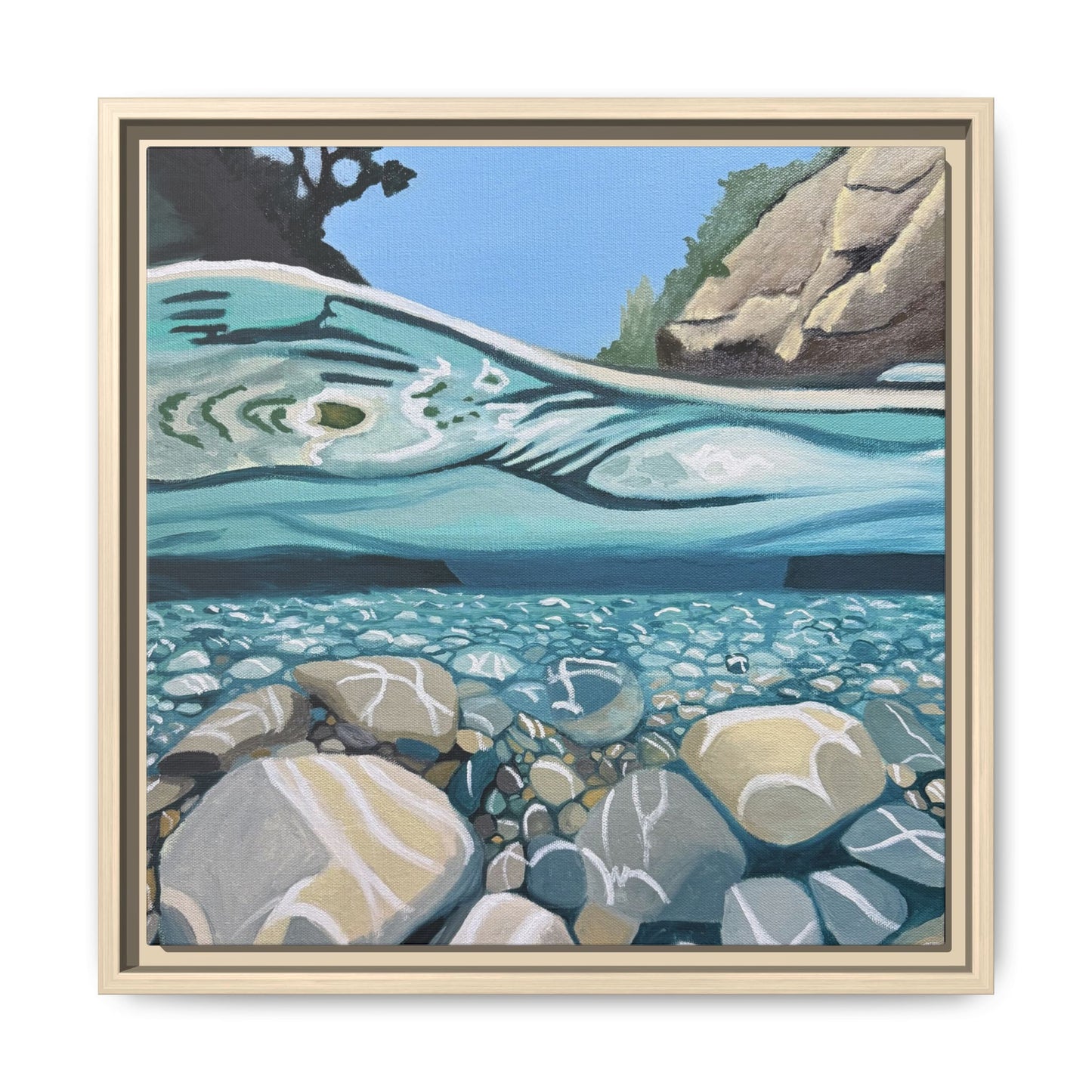 Breathing Under Water - Art Print
