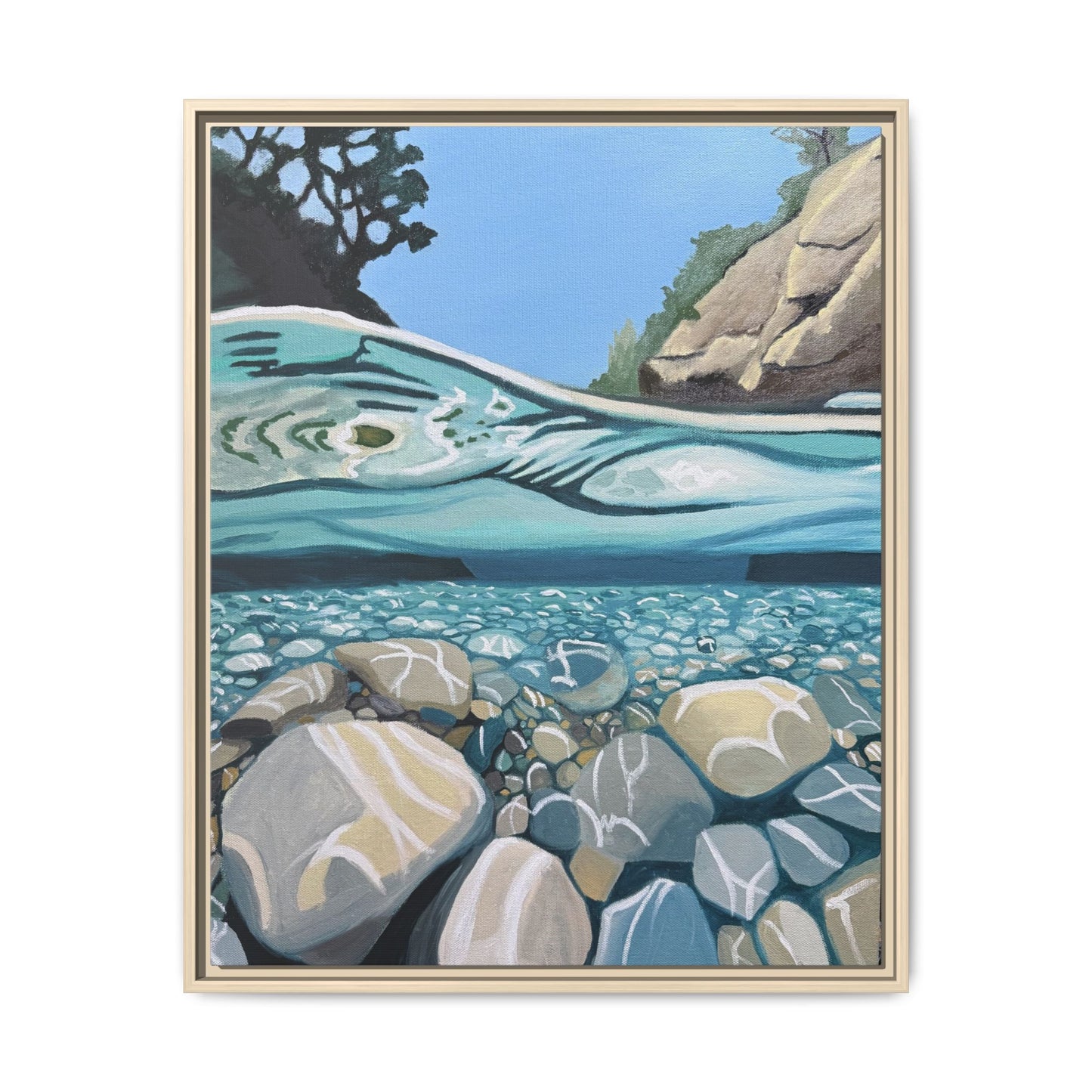 Breathing Under Water - Art Print