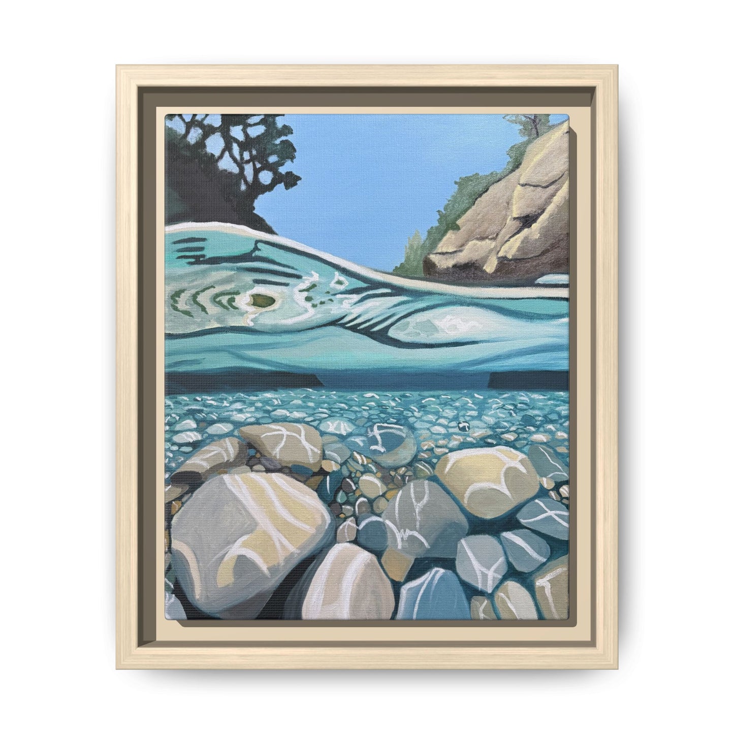 Breathing Under Water - Art Print