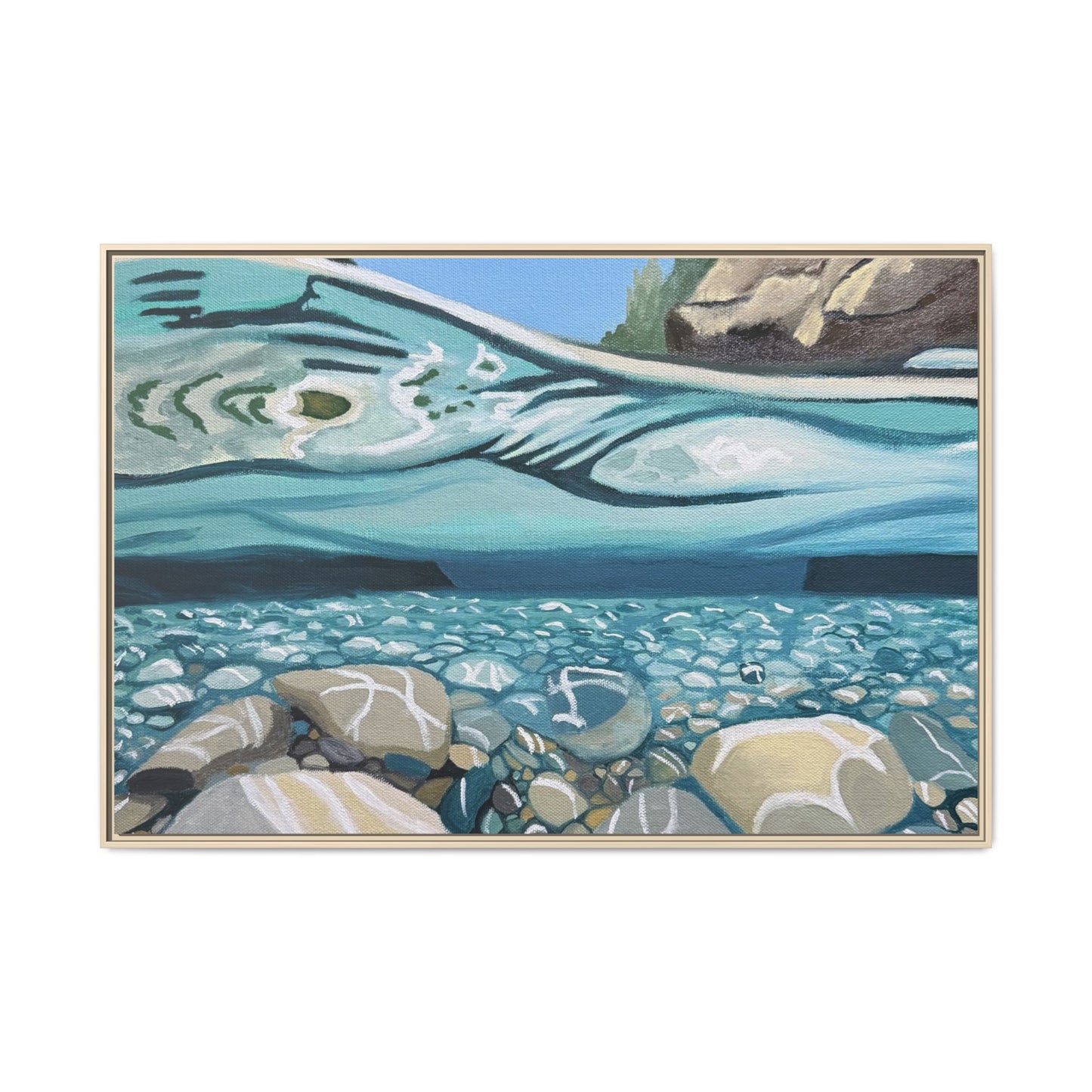 Breathing Under Water - Art Print