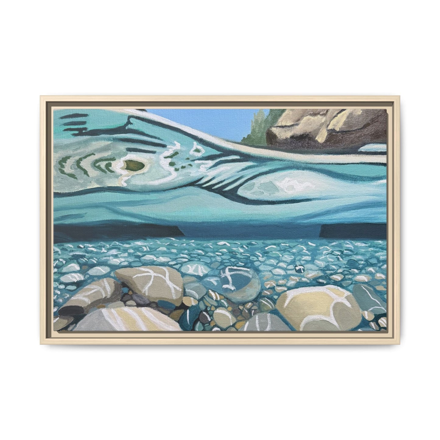 Breathing Under Water - Art Print