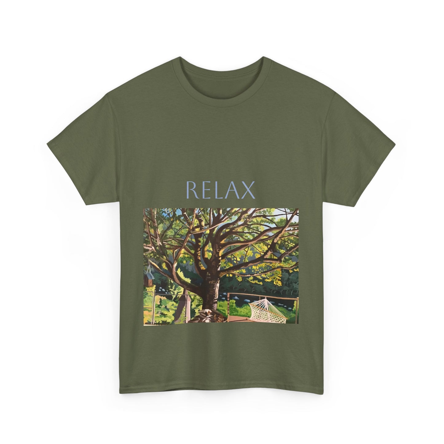 "Relax" Unisex Heavy Cotton Tee