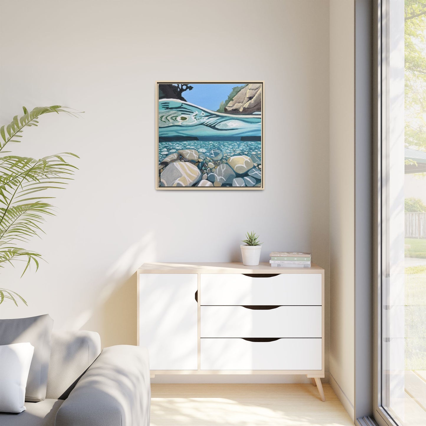 Breathing Under Water - Art Print