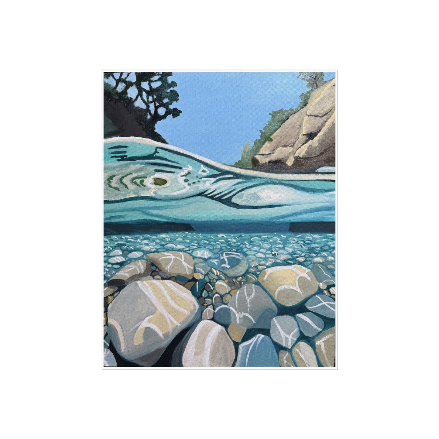 Breathing Under Water - Fine Art Print