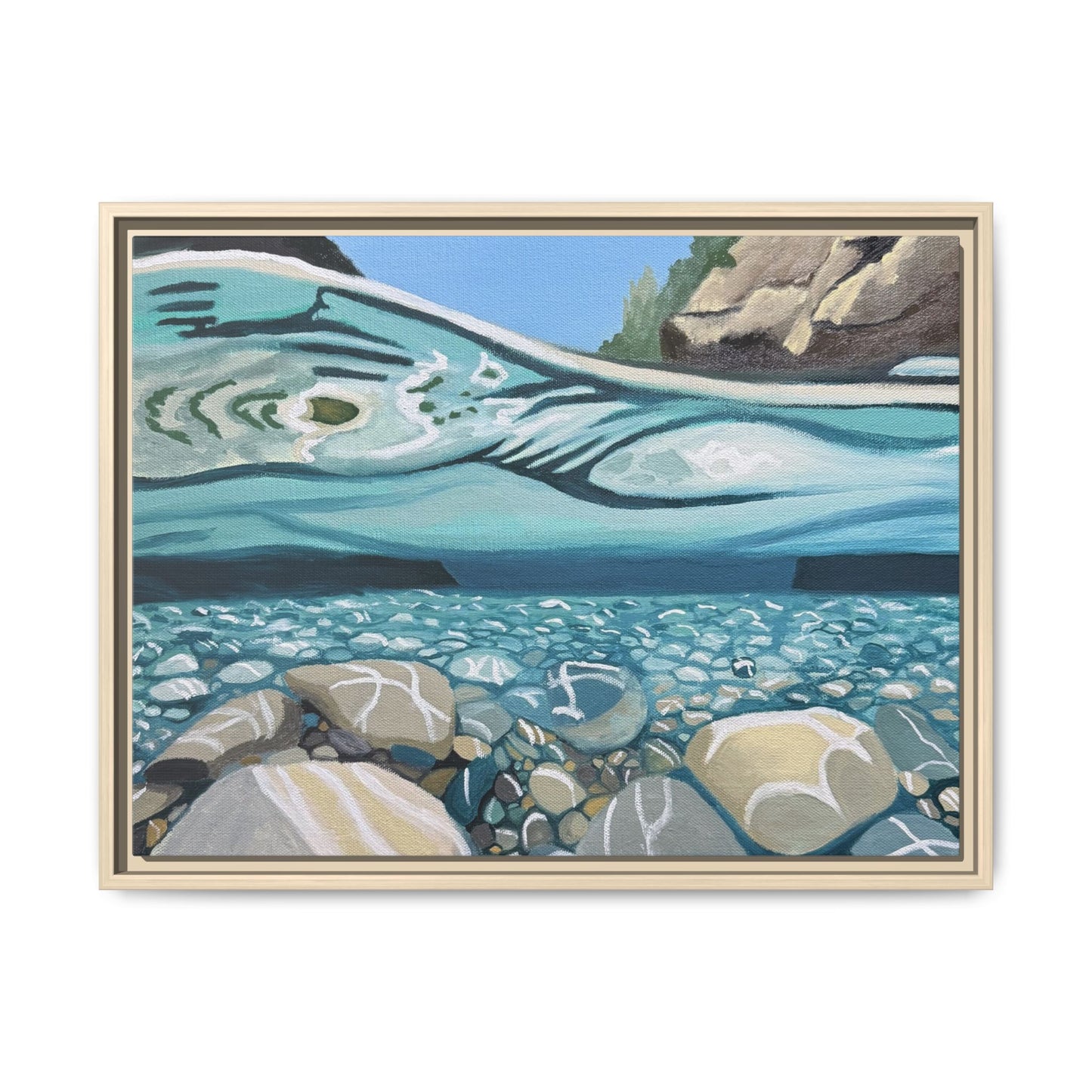 Breathing Under Water - Art Print