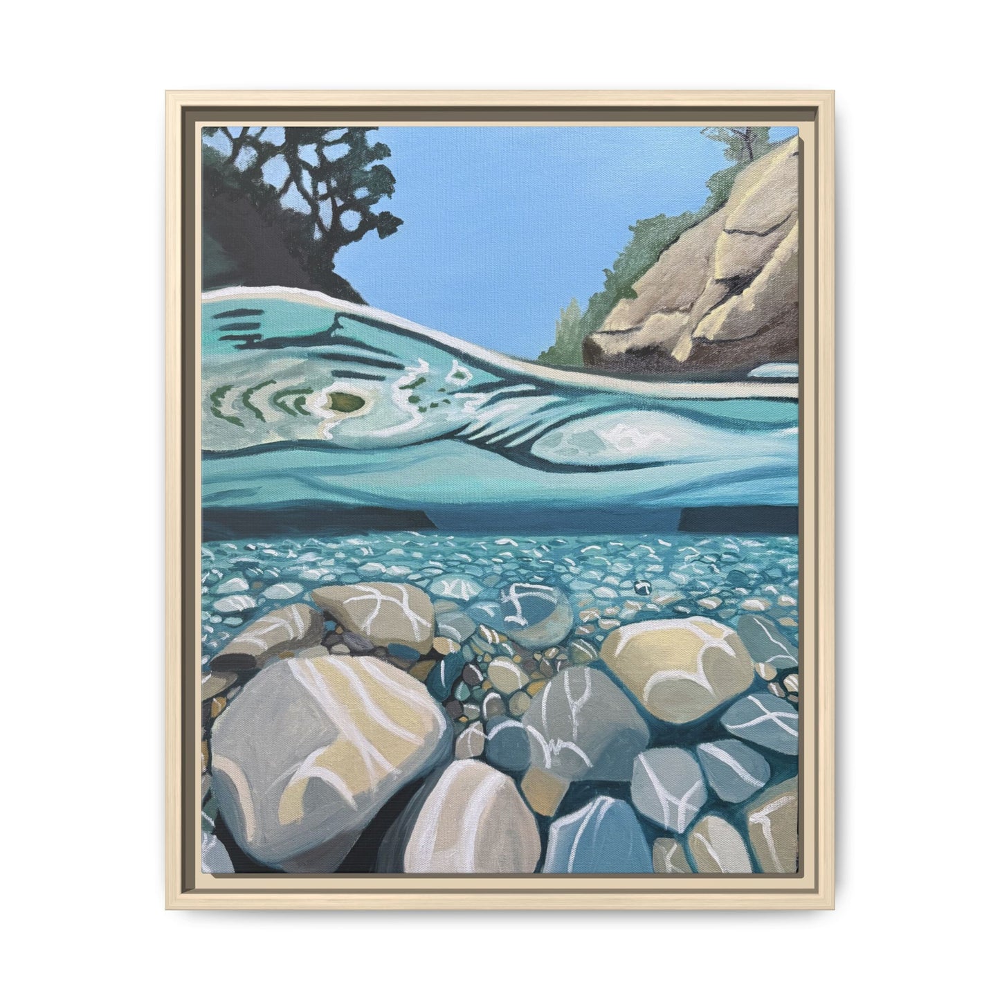 Breathing Under Water - Art Print