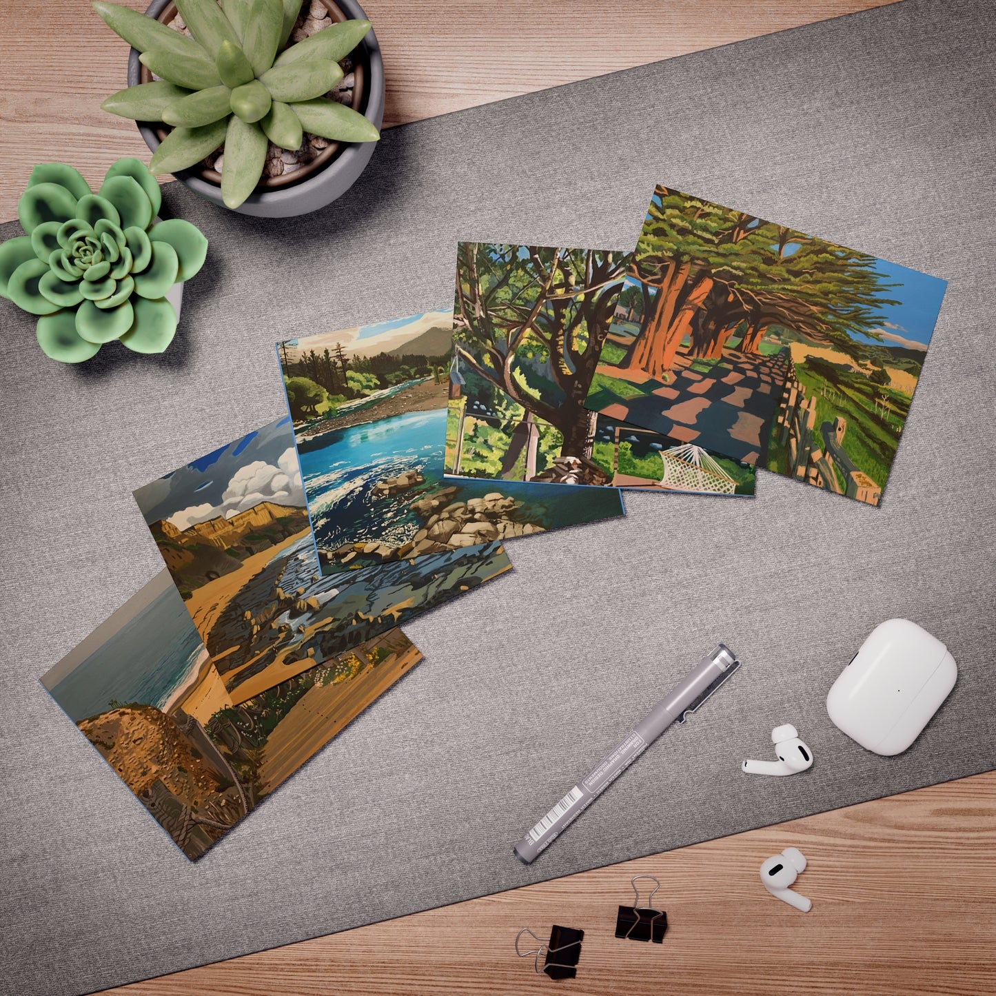 Coastal Collection Card Pack