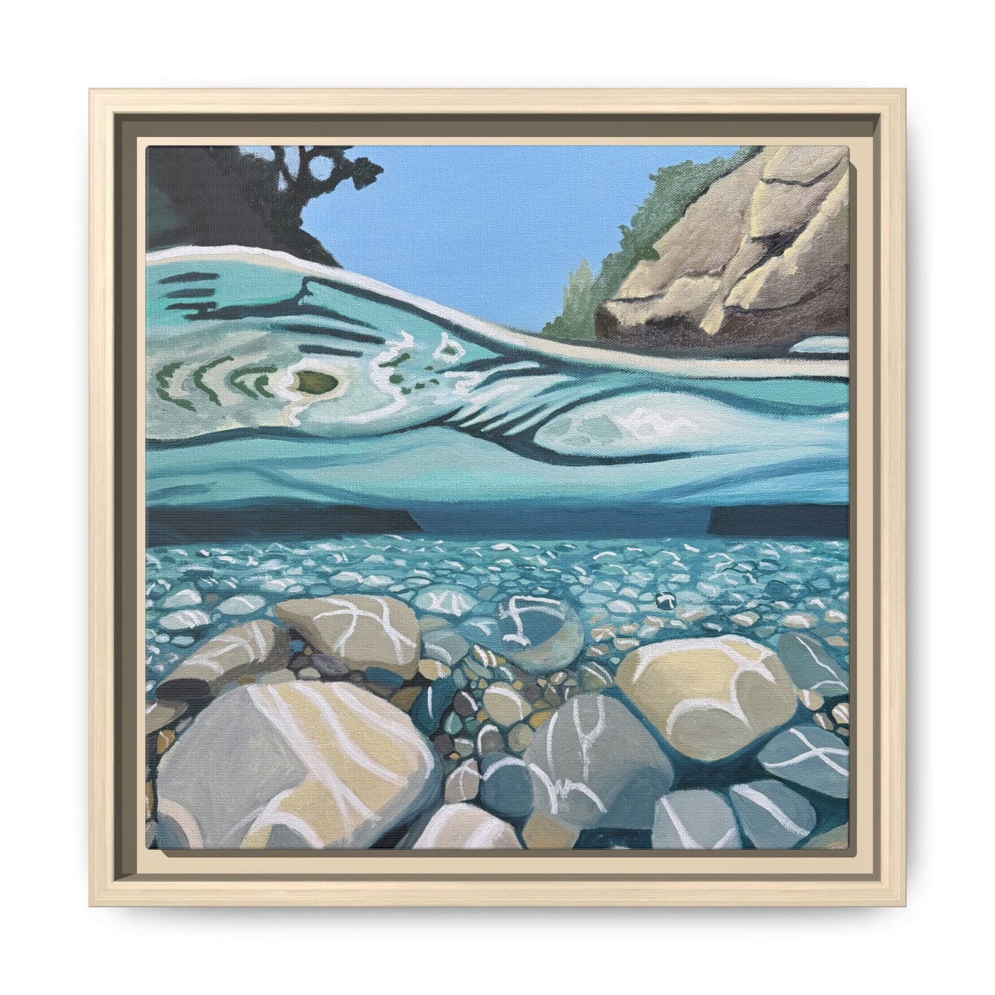 Breathing Under Water - Art Print