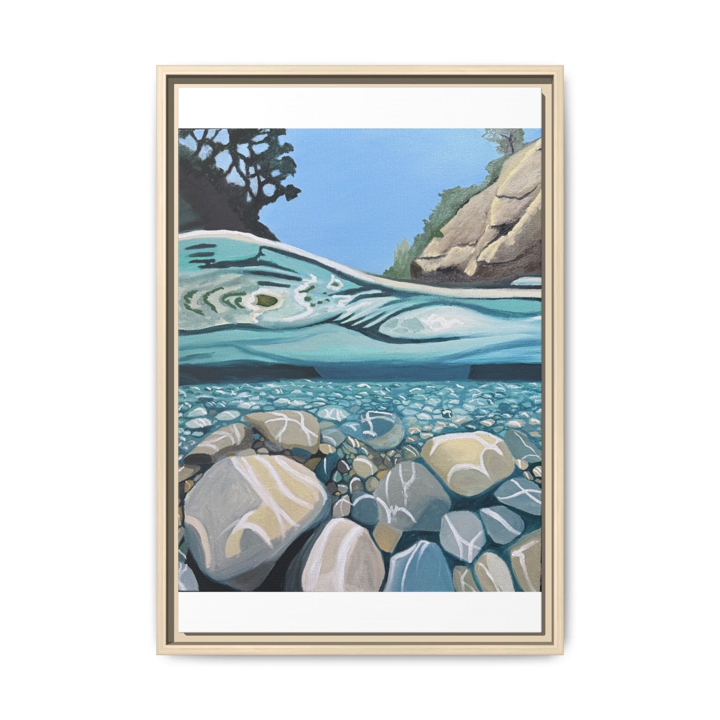 Breathing Under Water - Art Print