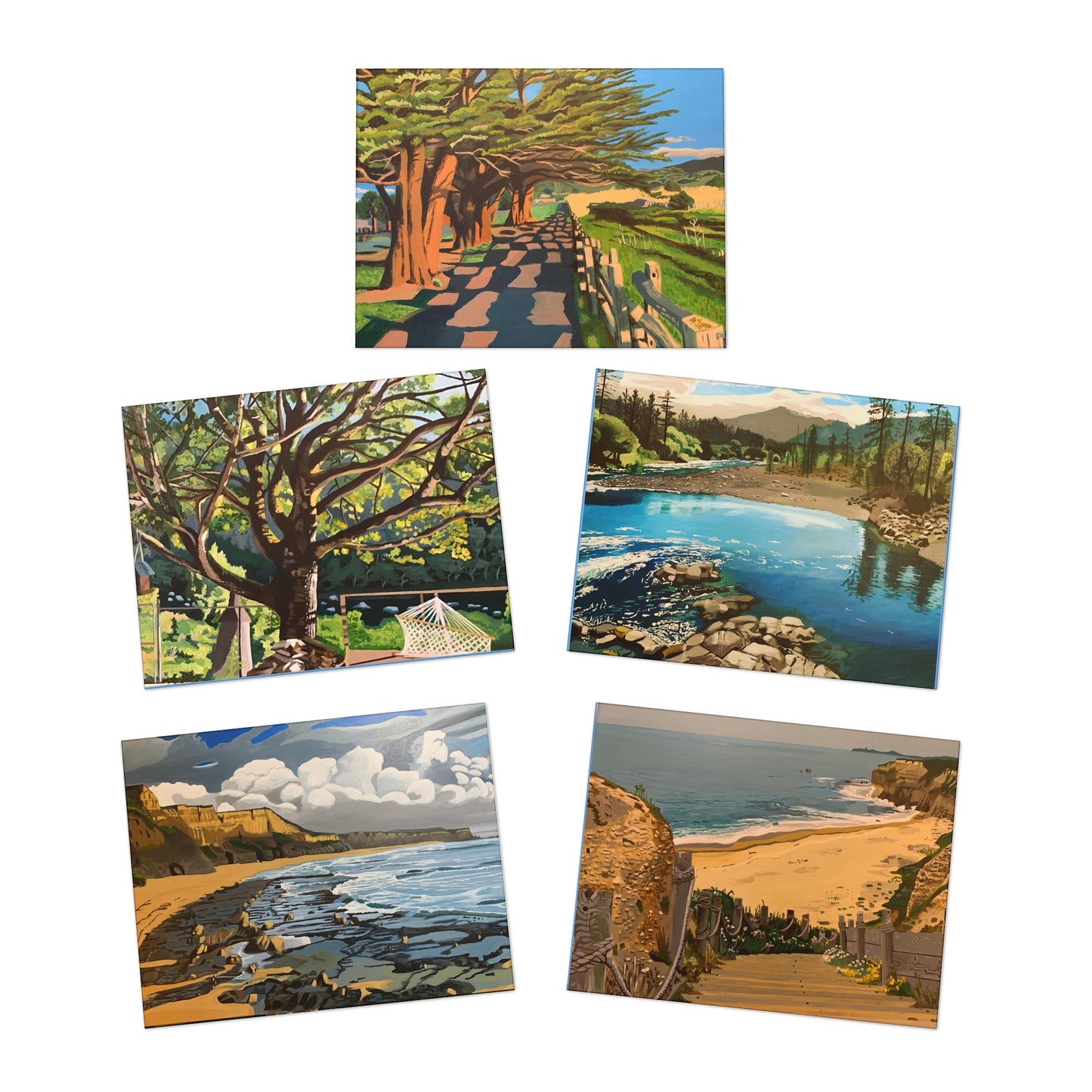 Coastal Collection Card Pack