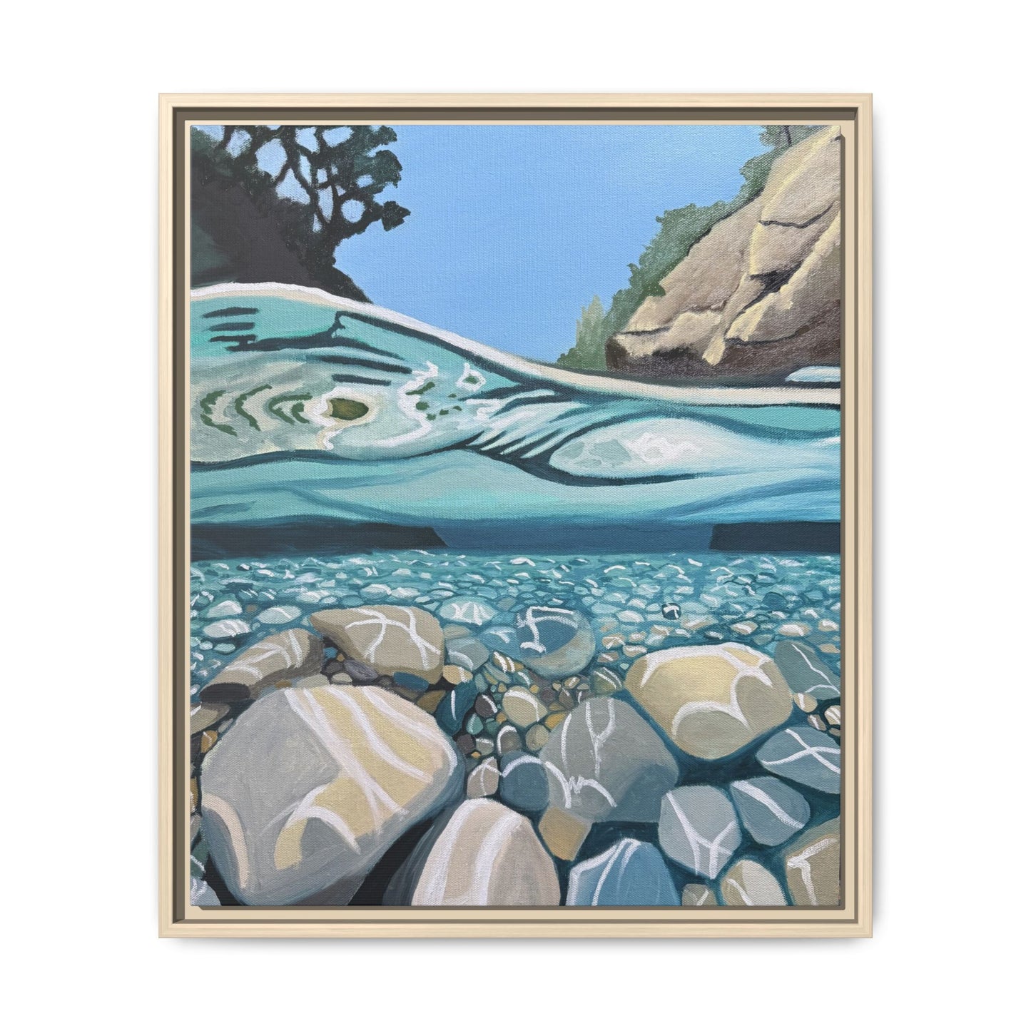 Breathing Under Water - Art Print