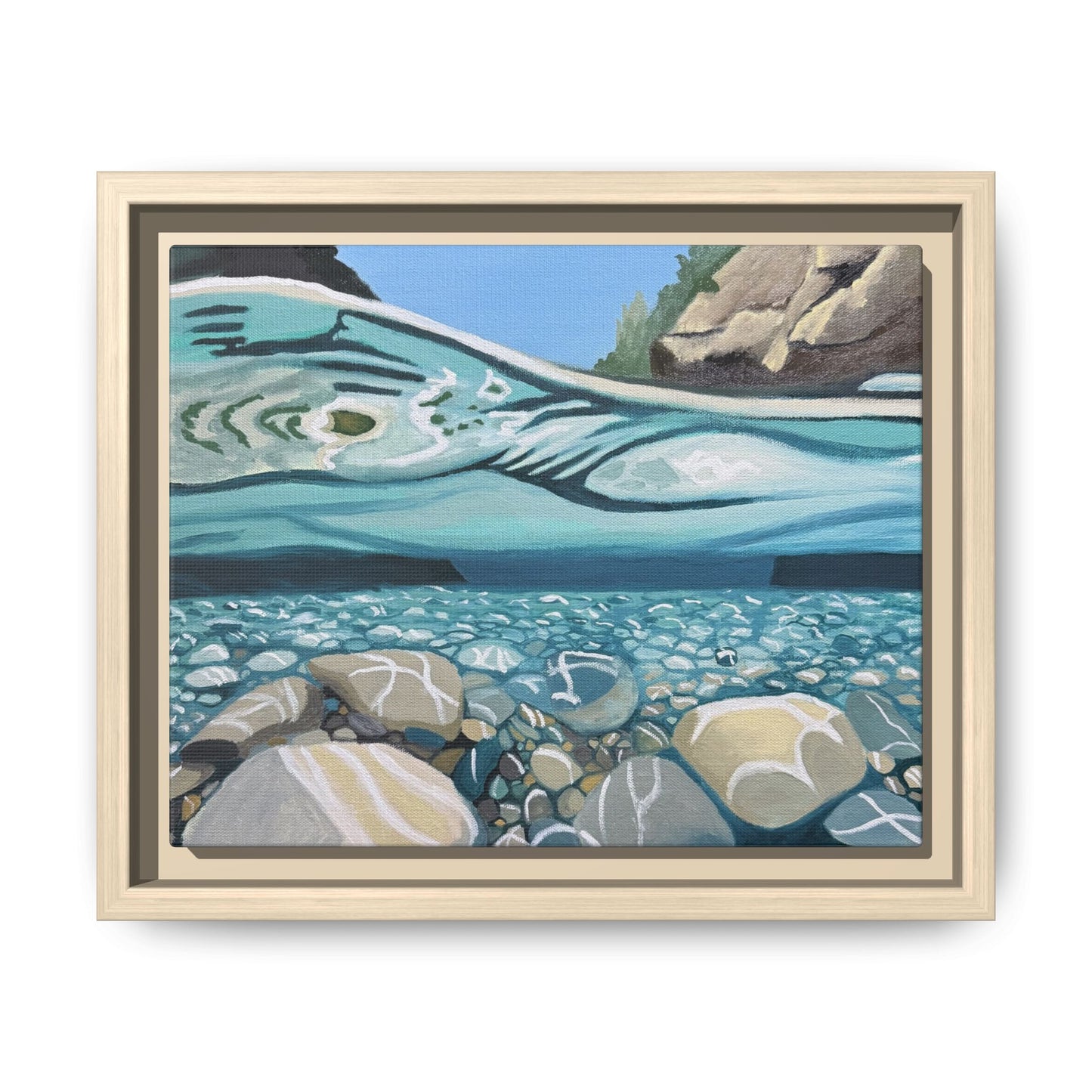 Breathing Under Water - Art Print