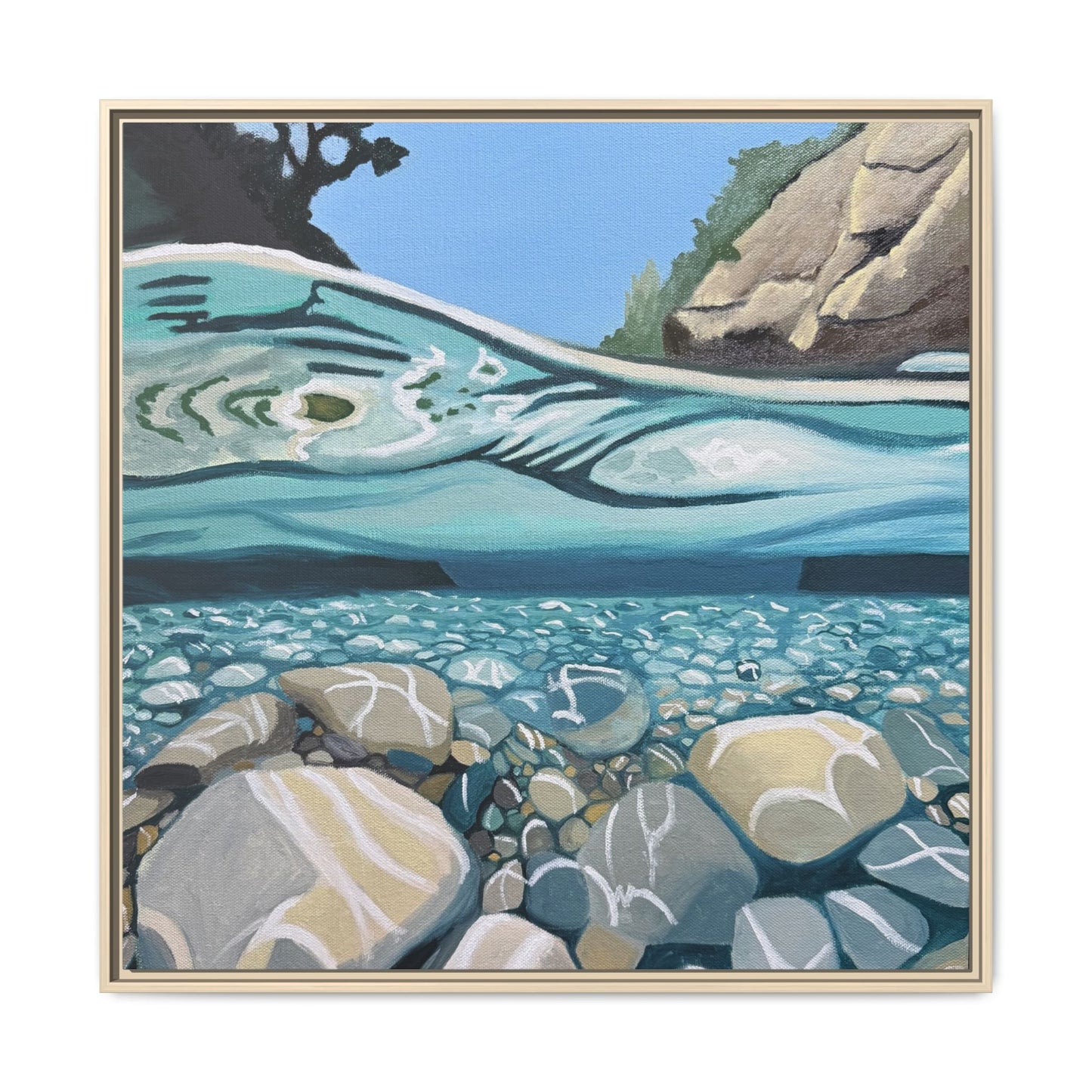 Breathing Under Water - Art Print