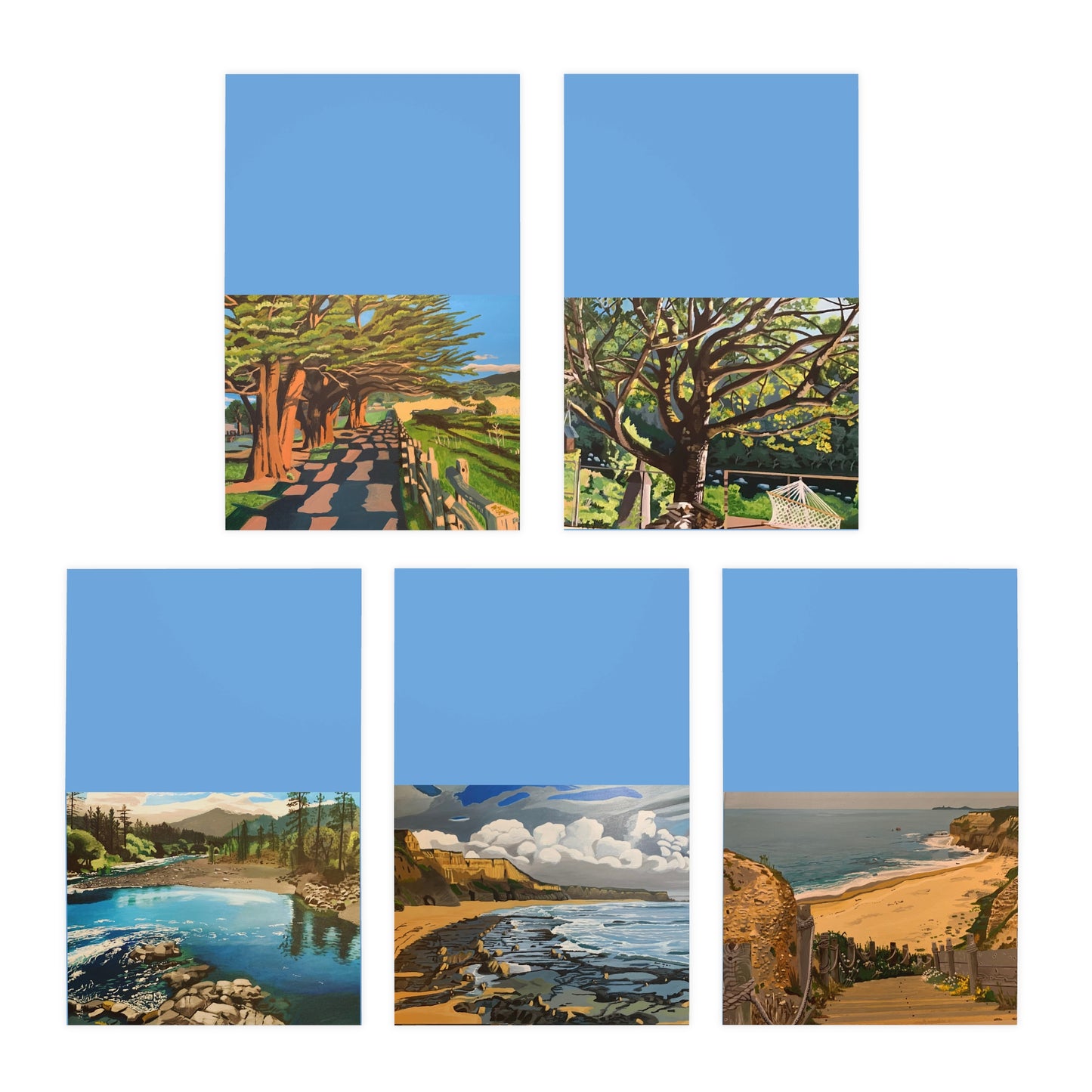 Coastal Collection Card Pack