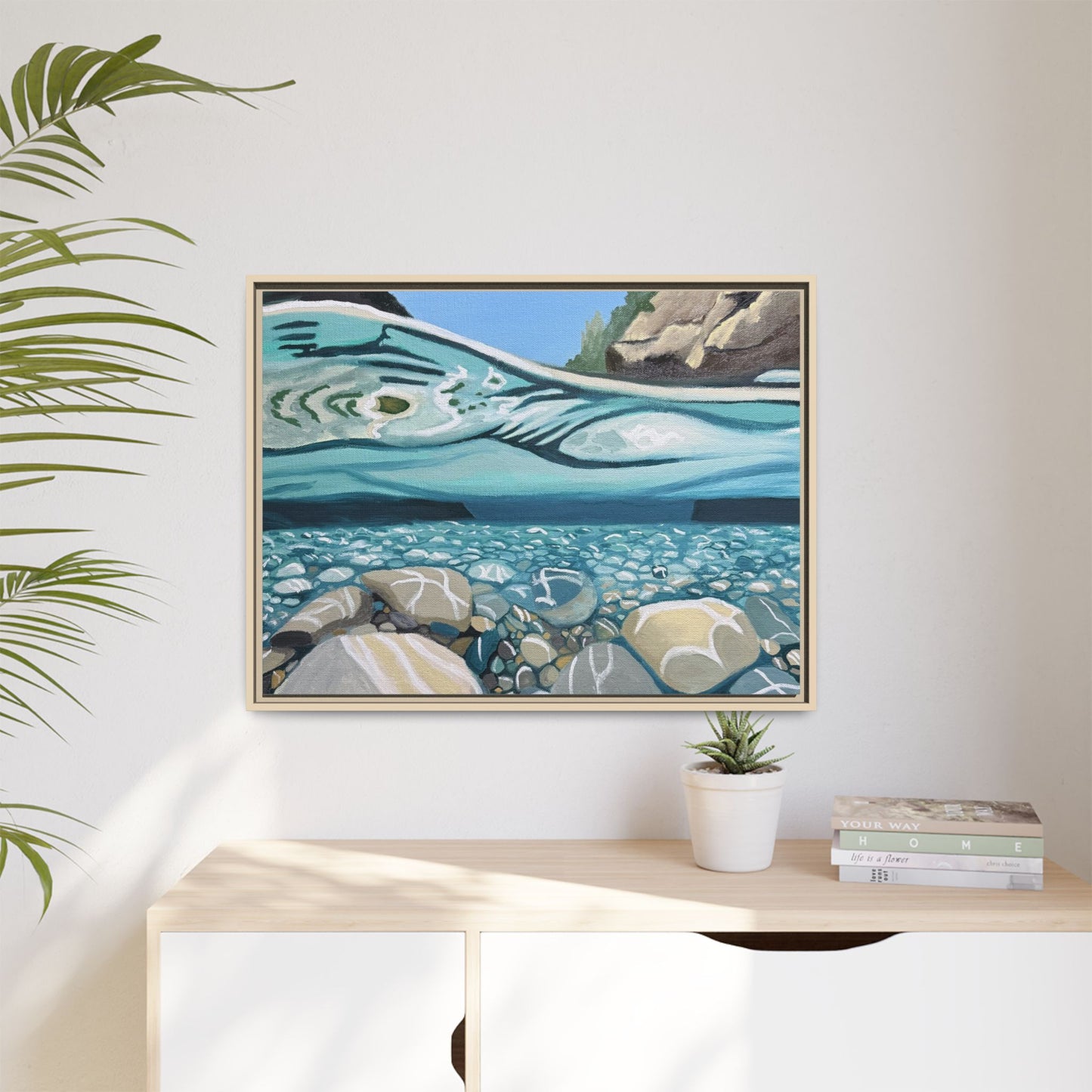 Breathing Under Water - Art Print