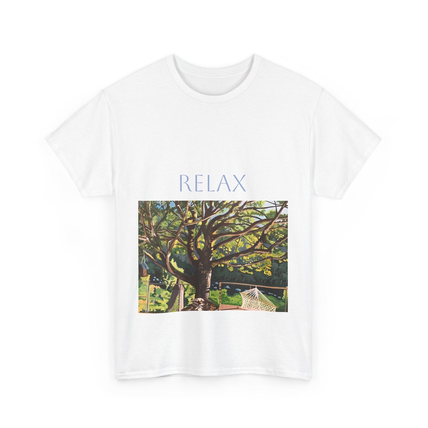 "Relax" Unisex Heavy Cotton Tee